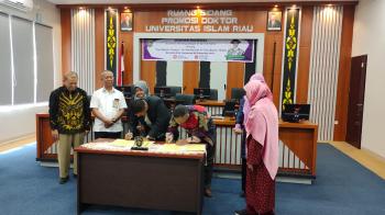 MoU dan MoA Pascasarjana IAI Diniyyah Pekanbaru dengan Sekolah Pascasarjana Universitas Djuanda